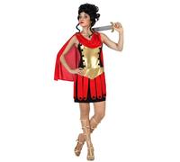 Déguisement Romaine Gladiatrice Femme M / L Rouge