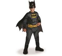 Rubie's Déguisement Batman enfant 9-10 ans – combinaison imprimée, cape détachable, masque