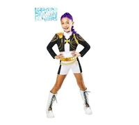 Costume de guerrière K-Pop classique Rumi Golden pour filles 9-10 ans