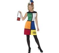 Déguisement Rubik's Cube? femme Small G