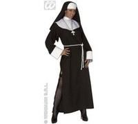 Widmann Déguisement Soeur Teresa – Tunique, Ceinture, Coiffe – Noir M (38/40)
