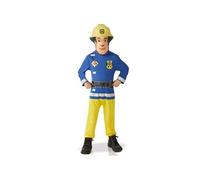 RUBIE'S 620779TODD Déguisement Officiel - Mattel - Déguisement Classique Sam Le Pompier, Multicolore, Taille Tod