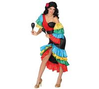 Atosa Rumbera Costume Multicolore XS-S