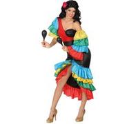 Atosa Rumbera Costume Multicolore XS-S