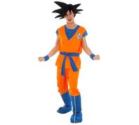 Chaks Déguisement Goku Saiyan Dragon Ball Z Adulte - Orange - Medium
