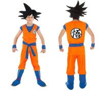 DÉGUISEMENT SANGOKU GARÇON 5/6 ANS Orange, Cuivre, Mandarine 9-10 ans