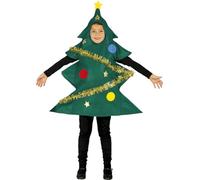 Costume Sapin de noél décoré pour enfant - 3-4 ans G