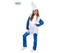 Deguisement Schtroumpfette 4/6 Ans Bleu