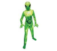 Déguisement Seconde Peau Extraterrestre Pour Garçons Plusieurs Tailles (Taille 4-6a)