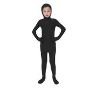 Déguisement seconde peau noir pour fille et garçon Originaux et Drôle - Déguisement pour Enfant et accessoires pour Halloween, carnaval et fêtes - Noir