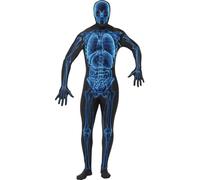 Déguisement Seconde Peau Rayon X Sd M Bleu