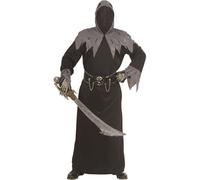 Widmann Skull Warlord (Hooded Robe With Invisible Face Mask, Belt With Skull Buc