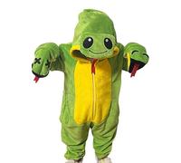 Déguisement Serpent Enfant,Pyjama Serpent Enfant - Pyjama serpent du Nouvel An de dessin animé - serpent chaud d'hiver pour le nouvel an, vêtements de maison confortables et élégants pour le co