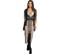 déguisement serpent squelette femme - xs/s - gris - boland 79191 Gris