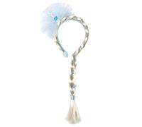Déguisement Serre-tête De La Reine De Glace Avec Tresse Bleu TU