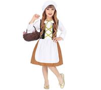 Déguisement servante du Moyen-Age fille 4-5 ans