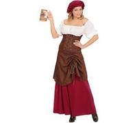 Widmann Costume Aubergiste médiévale – Déguisement Hôtesse/Serveuse pour Carnaval