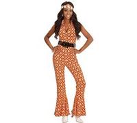 W WIDMANN MILANO Party Fashion - Costume Combinaison des années 70, Disco Fever, Dancing Queen, Costumes de carnaval