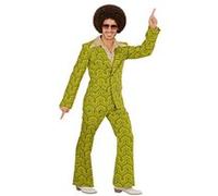 Déguisement Seventies Costume Groovy Vert Homme M Vert 008982 W Widmann Milano Party Fashion M - 008982 W WIDMANN MILANO Party Fashion Vert G