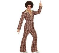 déguisement seventies costume old school homme - l - marron - widmann 008953 Marron G