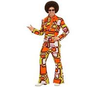 Déguisement Seventies Costume Tubes Homme Xl Multicolore 008964 W Widmann Milano Party Fashion XL - 008964 W WIDMANN MILANO Party Fashion Multicolore G