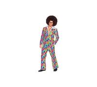 W WIDMANN MILANO Party Fashion - Costume années 70 Groovy Style, veste et pantalon, costume, Disco Fever