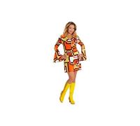 W WIDMANN MILANO Party Fashion - Costume Disco Style années 70, robe, Dancing Queen, déguisements de carnaval