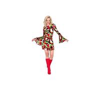 W WIDMANN MILANO Party Fashion - Costume Disco Style années 70, robe, Dancing Queen, déguisements de carnaval
