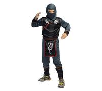 Déguisement Shinobi Fugu Guerrier Japonais Garçon Noir