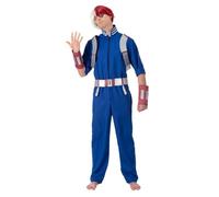 Chaks Costume Shoto Todoroki pour adulte, My Hero Academia, combinaison anime, avec accessoires pour bande dessinée et fête à thème