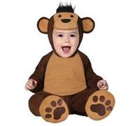 déguisement singe animal bébé - 18/24 mois - marron - guirca 82629 Marron G