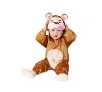 Déguisement singe bébé AC-DÉCO - marron, 12-24 mois - capuche et combinaison pour carnaval 12-24 mois