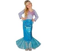 déguisement sirène des mers fille - 5/6 ans - bleu - guirca 85833 Bleu G