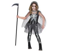 Déguisement Skeleton Reaper Fille Noir