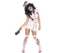 Smiffys Zombie Nurse Costume, White (Size M)
