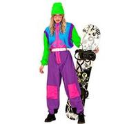 Widmann Milano Costume de ski Party Fashion, combinaison ceinturée rétro pour femmes et hommes