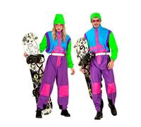 Déguisement snowboarder fluo grande taille adulte XL
