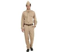Déguisement Soldat Ww2 Homme L Gris 76613 Widmann L - 76613 Widmann Gris G