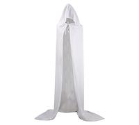 Deguisement Sorciere Adulte,Cape Halloween avec Capuche Cape Longue Grande Taille en Velours Doré Couleur Unie Unisexe Robe De Prince Et Princesse Déguisement Médiévale Costume Cosplay