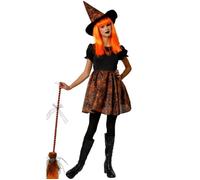 Déguisement sorcière araignée orange fille - RUBIE'S - 5 ans - Halloween, carnaval 5 ans
