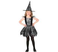 Déguisement sorcière argentée - Fille - 5/7 ans (110 à 122 cm) WIDMANN