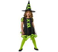 Déguisement Sorcière Cuca verte fille - RUBIE'S - 5 ans - Halloween Carnaval 8 ans
