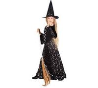 Boland - Costume d'ensemble sorcière magique pour enfants, robe longue avec chapeau, costume pour carnaval, Halloween ou fête à thème