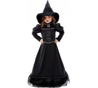 Déguisement Sorcière Magie Noire Fille 7/8 Ans Noir H4194128 Chaks Noir G