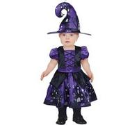 déguisement sorcière maison hantée violet bébé - 18/24 mois - violet - guirca 76107 Violet G