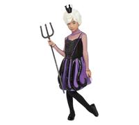 Déguisement Sorcière Maléfique Des Mers Fille - Taille: 10-12 Ans (145/158 Cm) Noir
