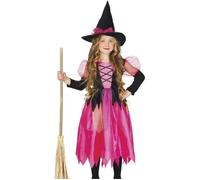 Déguisement Sorcière - MES VERRINES - Modèle - Couleur Rose - Pour Fille - À partir de 4 ans 10-12 ans