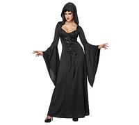 Déguisement sorcière noire pour femme Halloween Jadeo