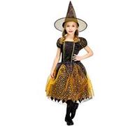 déguisement sorcière orange fille - 10/12 ans - orange - ptitclown 88388 Orange G