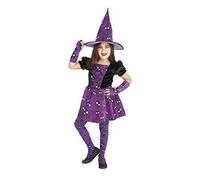 Déguisement Sorcière - RUBIES - Robe Sorcière - Violet - Fille - 4 ans et plus